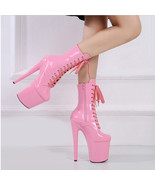 Bella Women’s Fashion Sexy  Platform Round Toe Stiletto  High Heel Ankle... - $1,519.65 MXN