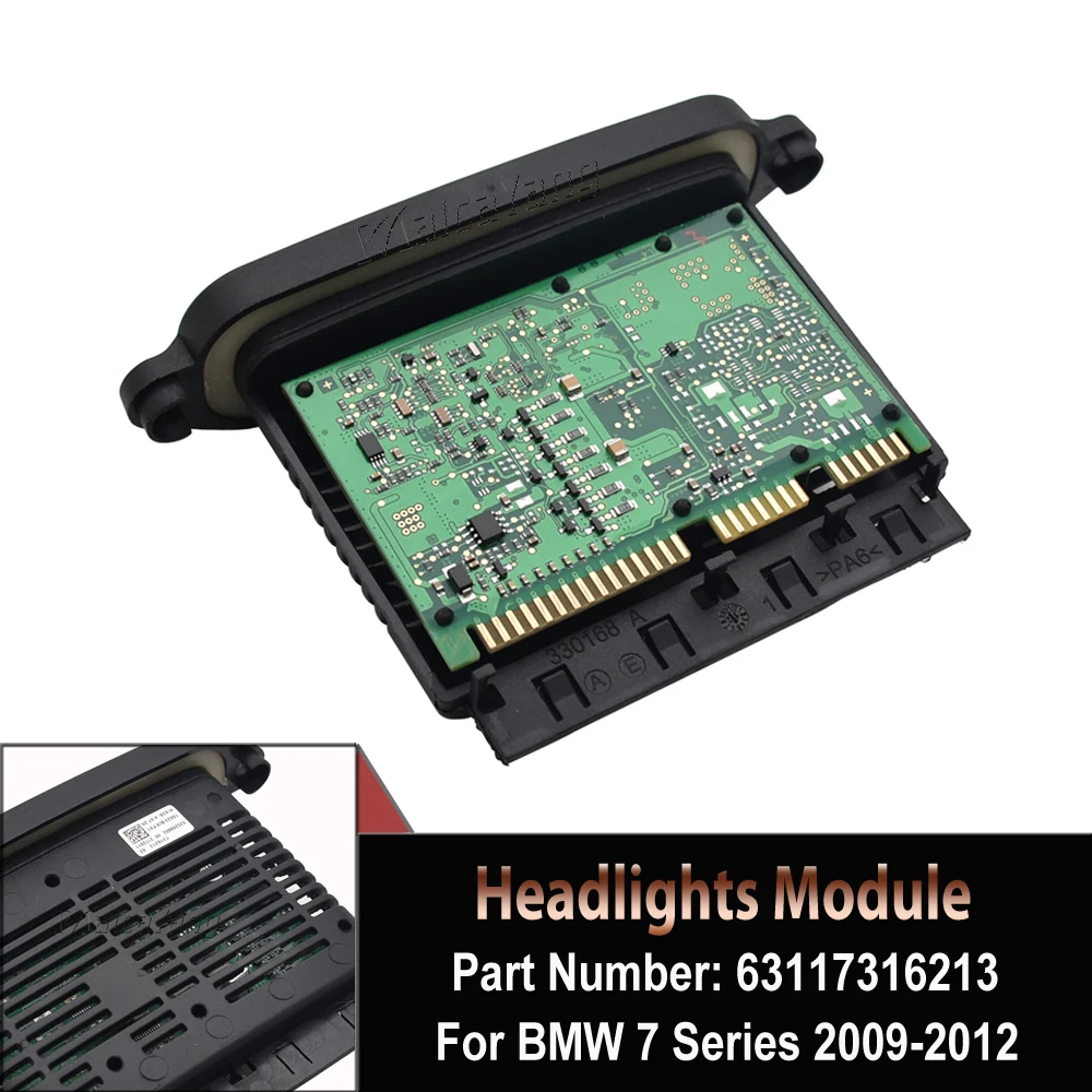 Tms Headlight Driver Module Control Unit For-Bmw 7 Series 750 F01 F02 F0... - $60.57