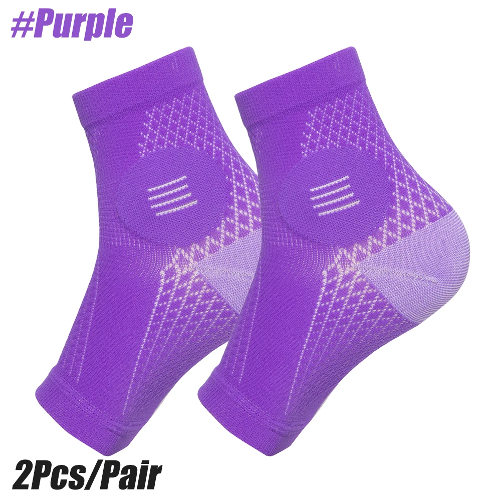 1 Pair Soothe So Plantar Fasciitis Neuropathy Pain Ankle ce Compression Sleeve S - £123.77 GBP