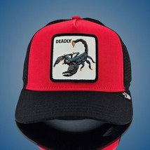 Goorin Bros Hat Cap Snap Back Red The Farm The Deadliest Scorpion Streetwear - £40.78 GBP