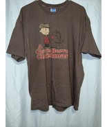 Peanuts A Charlie Brown Christmas Mens Size XL Brown - $15.00