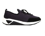 DIESEL Mens Sneakers SKB Solid Black Size UK 11.5 Y01890 - $115.85