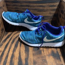 Nike Roshe Womens Size 8 Blue Green Athletic Running Shoes 599432-415 - $18.63