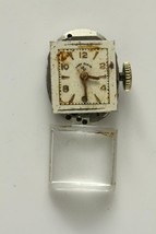 Vintage Fine Estate Jewelry Lady Elgin 650 19J Watch Face &amp; Crystal S196088 - £13.96 GBP