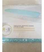 Room + Retreat Tabletop Ironing Board Cover &amp; Pad Blue upc 708820958968 - $32.55