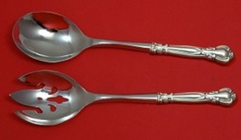 Chantilly by Gorham Sterling Silver Salad Serving Set 2pc Pierced Custom 10 1/2" - $132.76