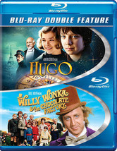 Willy Wonka and the Chocolate Factory / Hugo (Blu-ray Disc, 2014, 2-Disc Set)NEW - £4.78 GBP
