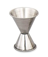 STAINLESS DOUBLE JIGGER 3/4 &amp; 1 1/4 fl oz Bartender Shot Glass Browne-Ha... - €18,36 EUR