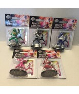 NEW Power Rangers 2.5&#39;&#39; Figures Set with Mini Trading Cards - $32.78 CAD