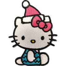 Hello Kitty Winter Outfit Side Pose Iron On Sew On Patch Sanrio Licensed NEW - £6.10 GBP