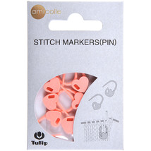 Tulip Stitch Markers 7/Pkg-Heart/Pink - $14.08