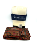 RALPH LAUREN Cardiff standard pillow sham - NEW 100% cotton vintage pais... - £79.83 GBP