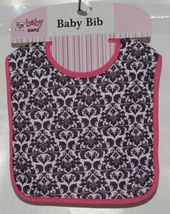 Baby Ganz Girl Pink And Black Feather Like Print Matching Gift Set image 6