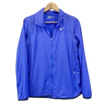 Nike Golf Womens L Flight Convertible Jacket Rain Resistant 725690 Blue Active - £32.83 GBP