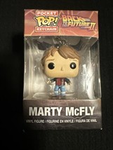 Funko Pocket Pop Keychain Back to the Future II Marty McFly on Hoverboard - $12.19