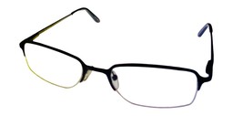 Perry Ellis Mens Eyeglass Rimless Rectangle Metal Frame PE 840 Black. 54mm - £28.30 GBP