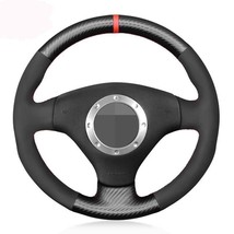Steering Wheel Cover Suede For Audi TT A2 8z A3 8l A2 8Z A4 8L A6 C5 A8 D2 8N S3 - $44.99