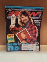 WWE Raw Magazine March 2004 Mick Foley The Rock Stone Cold With Poster - £7.00 GBP
