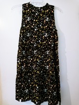 Derek Heart Juniors Black Multicolor Floral Tiered Layer Sleeveless Dress M  129 - £10.35 GBP