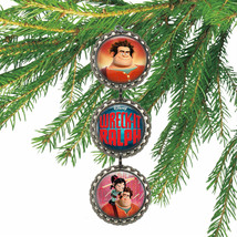 Disney WRECK IT RALPH 3D Bottle Cap Christmas Ornament | Gift for Kids - £7.04 GBP