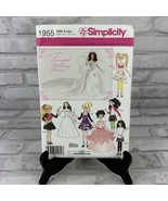 Simplicity Craft Pattern 1955 Wardrobe For 10.5&quot; - 11.5&quot; Dolls Barbie Ne... - $5.94