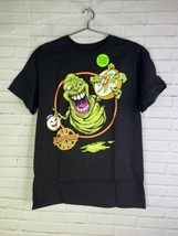 Krispy Kreme Ghostbusters Slimer GLOW in the Dark Limited Edition T-Shirt Size M - £69.24 GBP