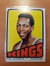 1972-1973 Topps #134 Ken Durrett - Rookie - Cincinnati Kings- NBA - £2.11 GBP