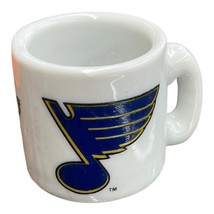 St Louis Blues NHL Vintage Franklin Mini Gumball Ceramic Hockey Mug In Case - $5.17