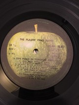 1969 The Plastic Ono Band Live in Toronto Record Vinyl LP Apple French I... - £23.22 GBP