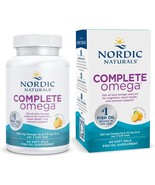 Nordic Naturals Complete Omega, Lemon Flavor - 60 Soft Gels - $14.99