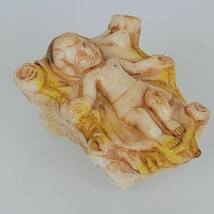 Vintage Miniature Nativity Plastic Baby Jesus for Nativity Scene Hong Ko... - $245.30 MXN