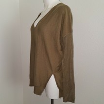 NEW Glamorous Nasty Gal Olive Green Sweater Oversized Crochet Sleeves XS (snags) - £12.59 GBP