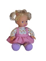 Vtg &quot;Baby I Know!&quot; Talking Electronic Battery Operated Cloth Vinyl 14&quot; Doll  - £11.24 GBP