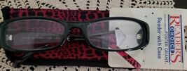 FOSTER GRANT +2.50 ~ PINK/BLACK FRAME READING GLASSES ~ VIANCA ~ NS0813 ... - $30.00