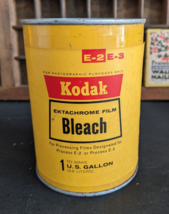 Vintage NOS KODAK Ektachrome Film Bleach E-2 E-3 Film Developing Makes 1 Gallon - £23.55 GBP