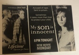 My Son Is Innocent Tv Guide Print Ad Advertisement Marilu Henner Nick St... - £4.66 GBP