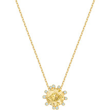 Authentic Swarovski Olive Collection Gold Pendant - $66.57