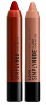 Buy 2 Get 1 Free (Add 3 To Cart) NYX Simply Lip Cream Nude / Red  SEALED - $4.45+