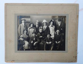 1912 Theater Group Photo  of Lenna Rivers Silent Film - $70.13