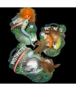 Lot Of 3 Instincts Happynip Love Mates Feather Plush Cat Toys Electronic... - $40.60 CAD