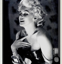  Vintage Marilyn Monroe Home Decor Black And White Ink Jet Canvas Wall Painting  image 3