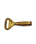 Vintage ARO Heavy Solid Brass Ice Breaker Bottle Opener Bar Key Tool Blade - $597.85 MXN