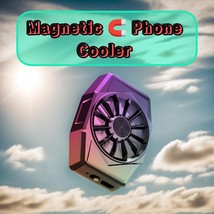 Mobile Phone AirCooler/Metallic Charging Magnetized Clip On Built For Ga... - $9.41