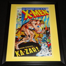 Uncanny X Men #62 Ka Zar Framed Cover Photo Poster 11x14 Official Repro - $39.59