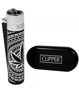 1 Refillable Metal Clipper Silver Weed Lighter With Gift Box! - $334.81 MXN