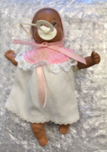 Lewis Galoob Toys Baby Doll Bouncing Baby Battery Operated African American &#39;88 - £10.50 GBP