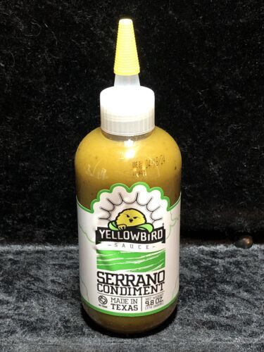 Yellowbird Serrano Hot Sauce Serrano Pepper Cucumbers &amp; Lime 0.8 Oz (Pac... - $7.91