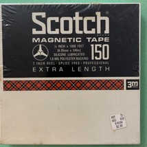 Scotch Magnetic Reel-to-Reel RTR Tape 150 - 1/4”x 1800&#39; -Sealed in the box - £25.98 GBP