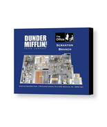 Framed Dunder Mifflin The Office TV Show 3D Floor Plan Prop Dwight Schrute - £15.29 GBP