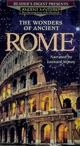 The Wonders of Ancient Rome [VHS 1998] Reader&#39;s Digest Ancient Mysteries Series - £3.61 GBP